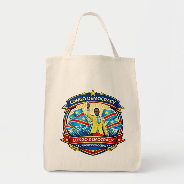 90 Minutes Without Moving – The Legendary Congo Fa Tote Bag (Front)
