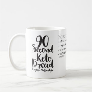 90 Second Keto Mug Cake Recette—reg mug