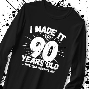 90 Year Old Birthday - Funny 90th Birthday Meme T-Shirt