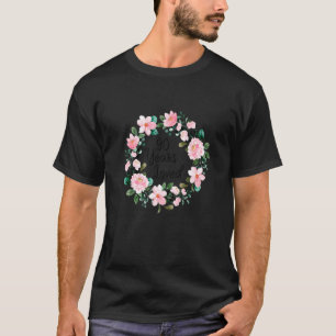 90 Years Loved Men Women 90 Years Old Floral 90th  T-Shirt