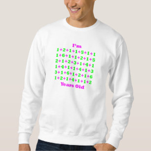 90 Years Old Magenta Gr Sweatshirt