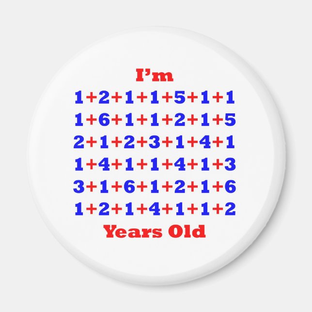 90 Years old! Magnet (Front)