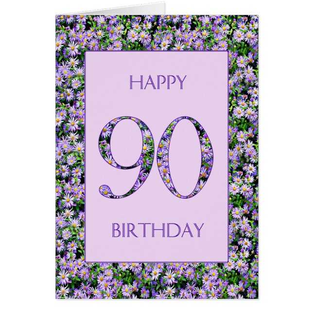 90e anniversaire de Purple Daisies (Devant)