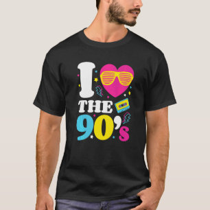 90's 1990's Nineties Costume Retro For Nostalgia P T-Shirt