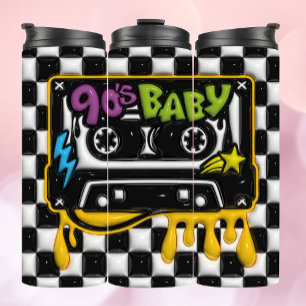 90's Baby Cassette 3D Inflated Tumbler