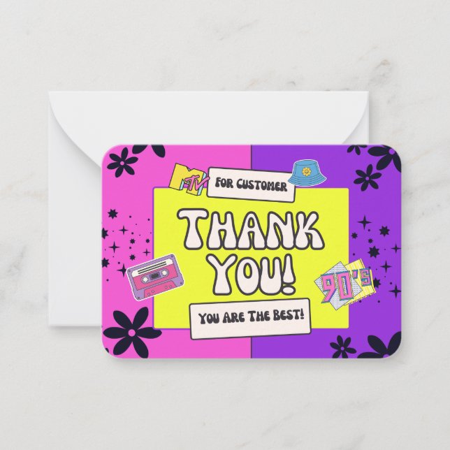 90's Card (Front)