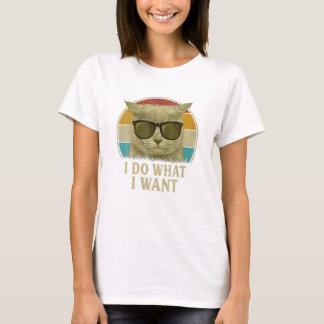 90S Cat Lovers Funny I Do T-Shirt