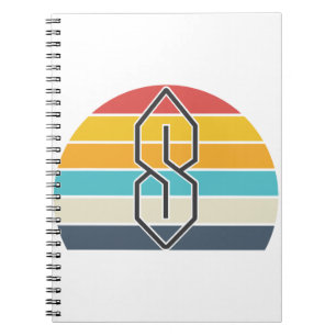90s Colourful Cool S, Pointy S or Universal S 90s Notebook