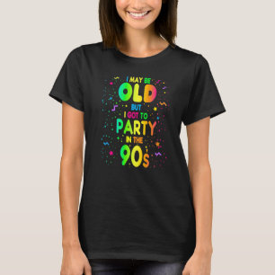 90s For Women Rave Outfit & 1990s Fancy Dress T-Shirt