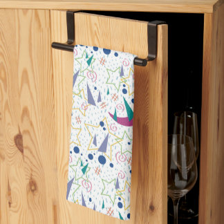 90s Galaxy Arcade- White Kitchen Towel