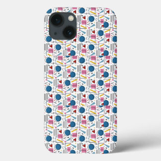 90s Geometric shapes iPhone 13 Case