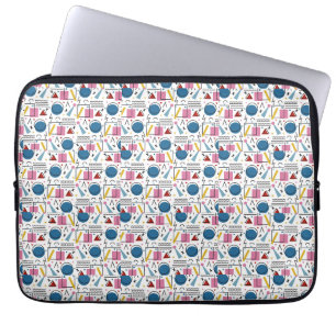 90s Geometric shapes Laptop Sleeve