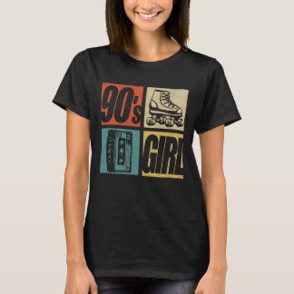 90s Girl 1990s Fashion 90 Theme Party Nineties  T-Shirt