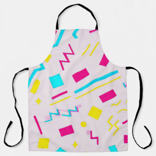 90's Hand Drawn Doodle Apron