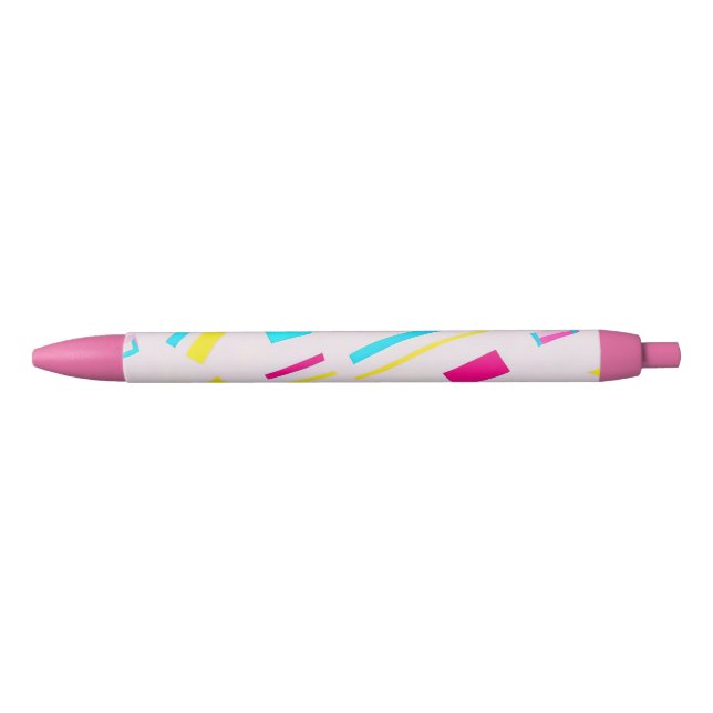 90's Hand Drawn Doodle Black Ink Pen (Front)