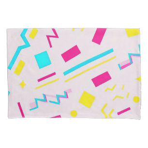 90's Hand Drawn Doodle Pillowcase