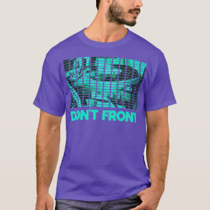 90s Hip Hop DJ Rap Retro Turntable DONt FRONT T-Shirt