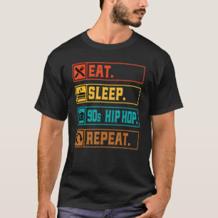 90s Hip Hop  Gangster Rap Clothing Old School Retr T-Shirt