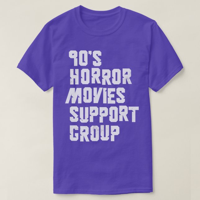 90s Horror Support Group T-Shirt (Design Front)
