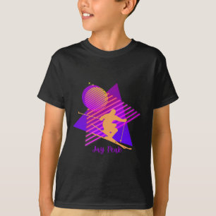 90s Jay Peak Vermont Skiing Skier T-Shirt