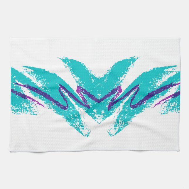 90s jazz kitchen towel (Horizontal)
