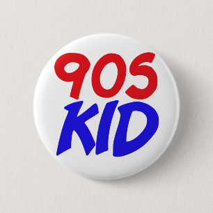 90s Kid 2 Inch Round Button