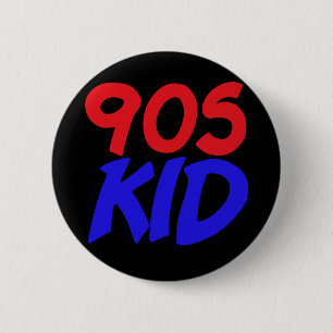 90s Kid 2 Inch Round Button