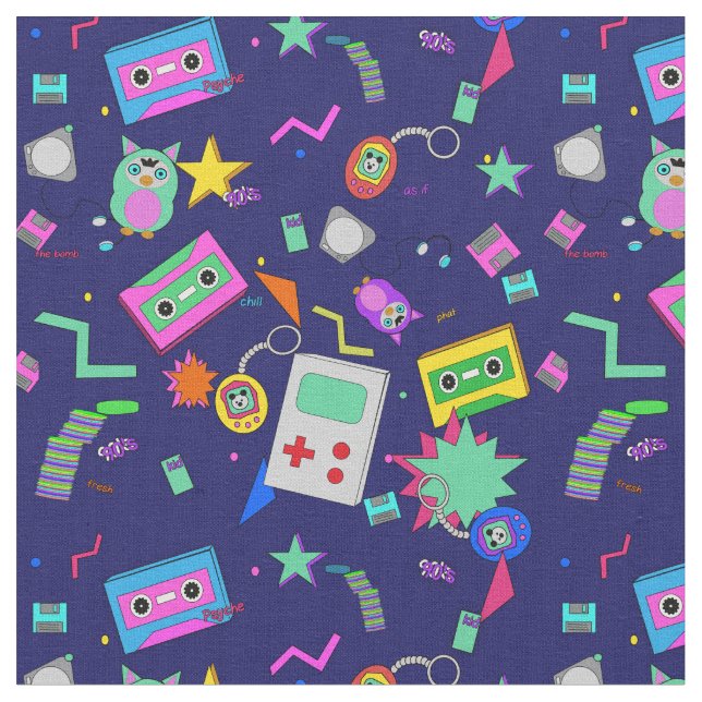 90's Kid Fabric (Close Up)