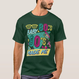 90s Made Me Retro 90s Costumes For Party funny T-Shirt