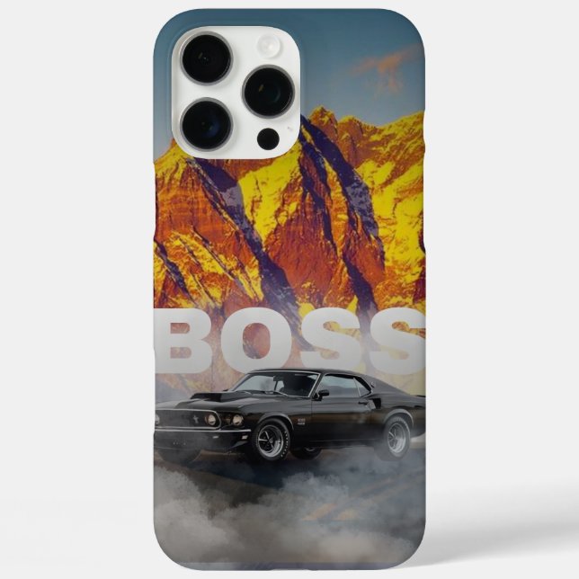 90's Muscle Car Phone Case | Retro Classic Car Des (Back)