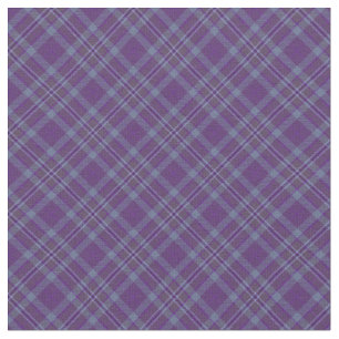 90s Plaid Grunge Purple Blue Pattern Trendy Unisex Fabric