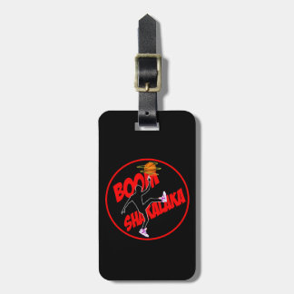 90s red basketball Boom Shakalaka NBA playground Luggage Tag