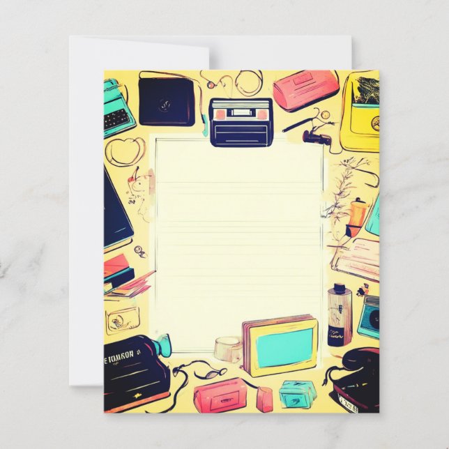 90's Retro Letterhead (Front)
