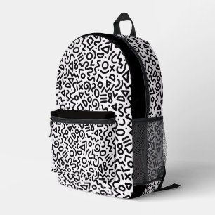 90's Retro Pattern Backpack 