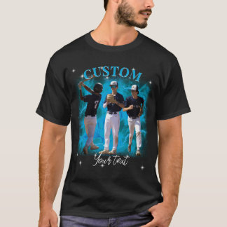 90's Sport Bootleg Rap Custom Photo T-Shirt