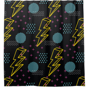 90's style: colourful abstract pattern