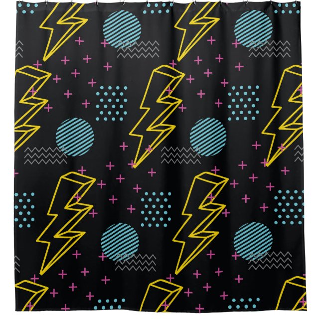 90's style: colourful abstract pattern (Front)