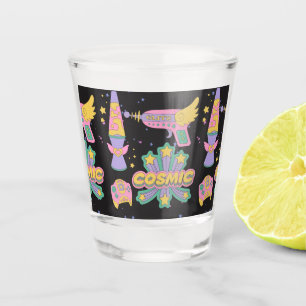90s style shot glass