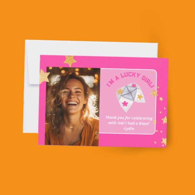 90s Throwback Party Thank You Card (Creator Uploaded)