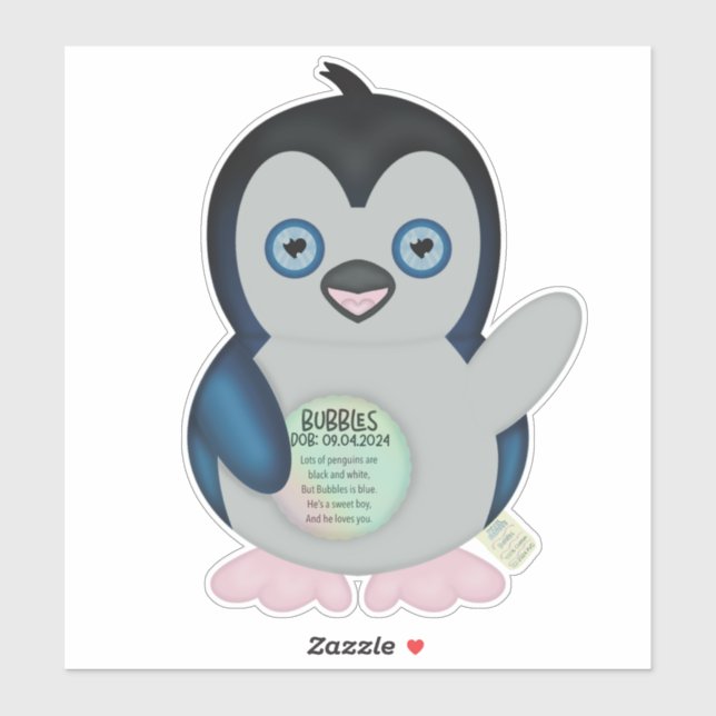 90s Throwback - Pixel Babies Plushie (Bubbles the  (Sheet)