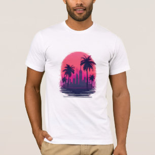 90s Vaporwave Neon Aesthetic for Retro Gamers and T-Shirt