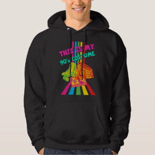 90s Vibe 1990 Style Fashion 90 Theme Outfit Nineti Hoodie