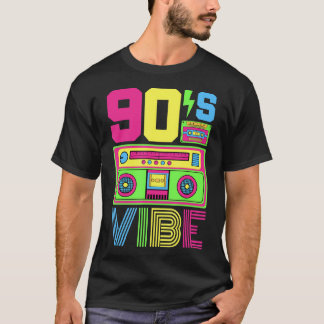 90s Vibe 1990 Style Fashion 90 Theme Outfit Nineti T-Shirt
