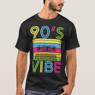 90s Vibe 1990s Retro Aesthetic Costume Party 90s V T-Shirt