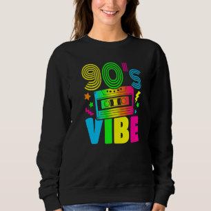 90s Vibe Retro 1990s 90s Styles Costume Party Outf Sweatshirt