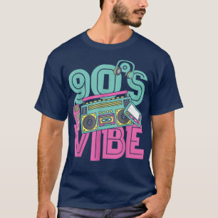 90s Vibe Vintage 1990s Music 90s Costume Party Nin T-Shirt
