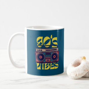 90's vibe vintage Boombox Coffee Mug