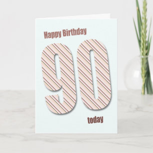 90th birthday card