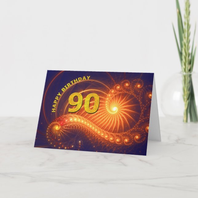 90th birthday card (Front)