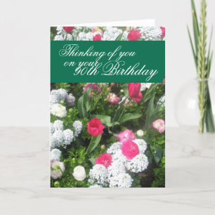 90th Birthday Card
